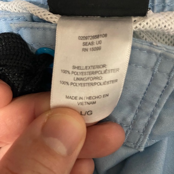 2 for $19 Board Shorts Men’s Swim Trunks Blue & Orange/Red - both Size Large 36” - Picture 10 of 10